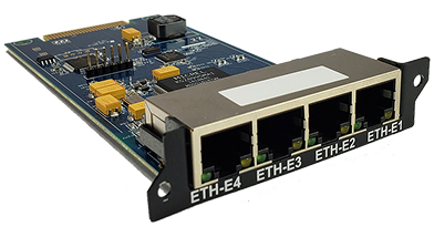Ethernet Expansion Card: Expands SiteBoss networking with flexible Ethernet connectivity for simpler site management and remote access.